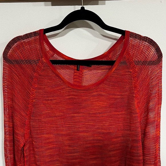 Rag & Bone Jean Allgauer Mesh Open Weave Knit Sweater - Picture 4 of 13